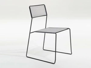 Inday Штабелируемый садовый стул из пластиковой веревки Log