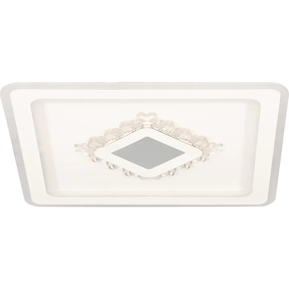 Люстра потолочная светодиодная диммируемая Ritter Crystal 3D 52367 3 с д/у 120 Вт 40 м² регулируемый белый свет цвет белый 84856782 STLM-2029706  - Вид №4