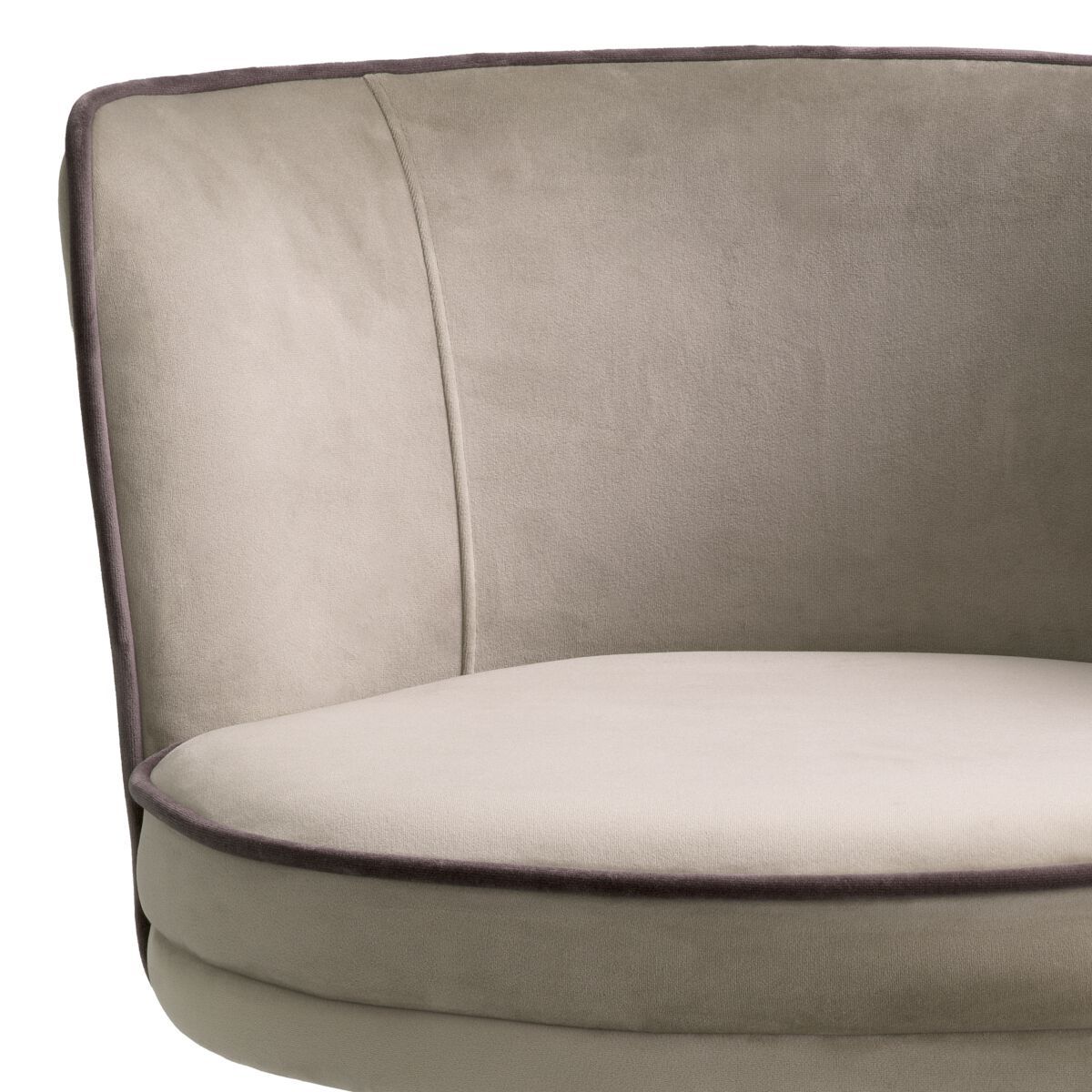 Высокий поворотный стул из ткани Eichholtz GRENADA ARCH-00117033 - Вид №4