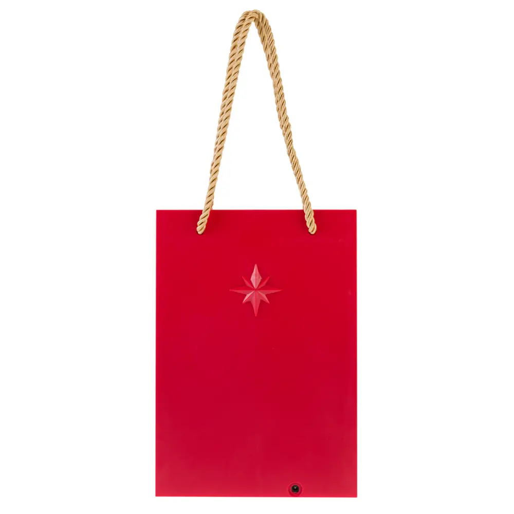 89380294 Электрогирлянда - фигура Подарочный для дома 2 лампы 22 см красный STLM-1383195 Santreyd  - Вид №7