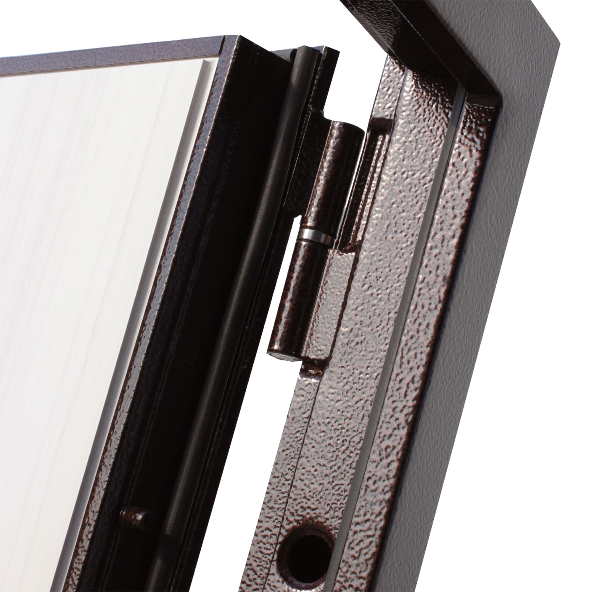 82133059 Дверь входная металлическая Йошкар, 960 мм, левая, цвет белый ясень Santreyd  - Вид №7