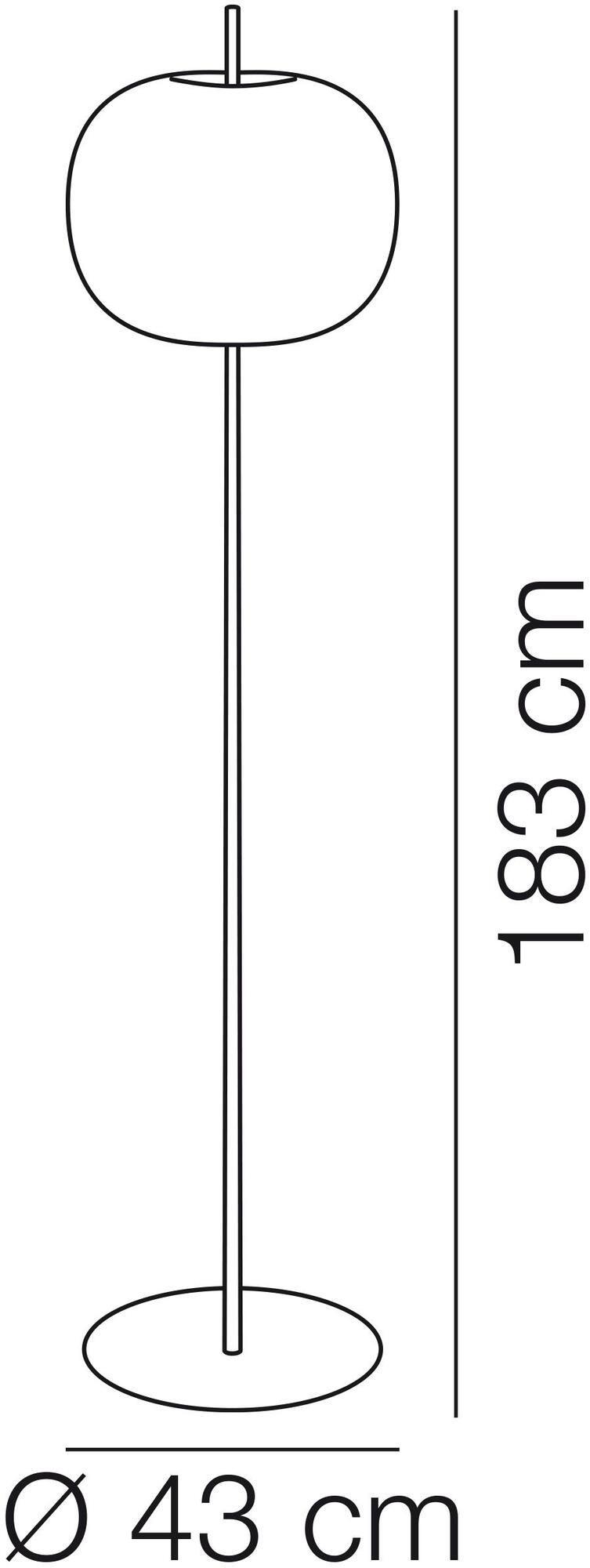 KUNDALINI Торшер из опалового стекла Kushi sun-id-1385556 - Вид №2