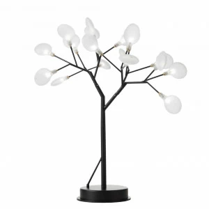 Лампа настольная 80х80 см черная Riccardo SL411.424.18 ST LUCE ФЛОРИСТИКА 00-3889255 Белый;черный