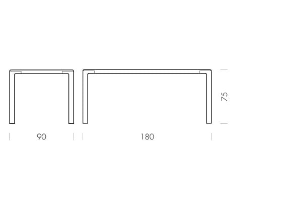 Прямоугольный обеденный стол из дуба Gazzda DERVEN ARCH-00033791 - Вид №9