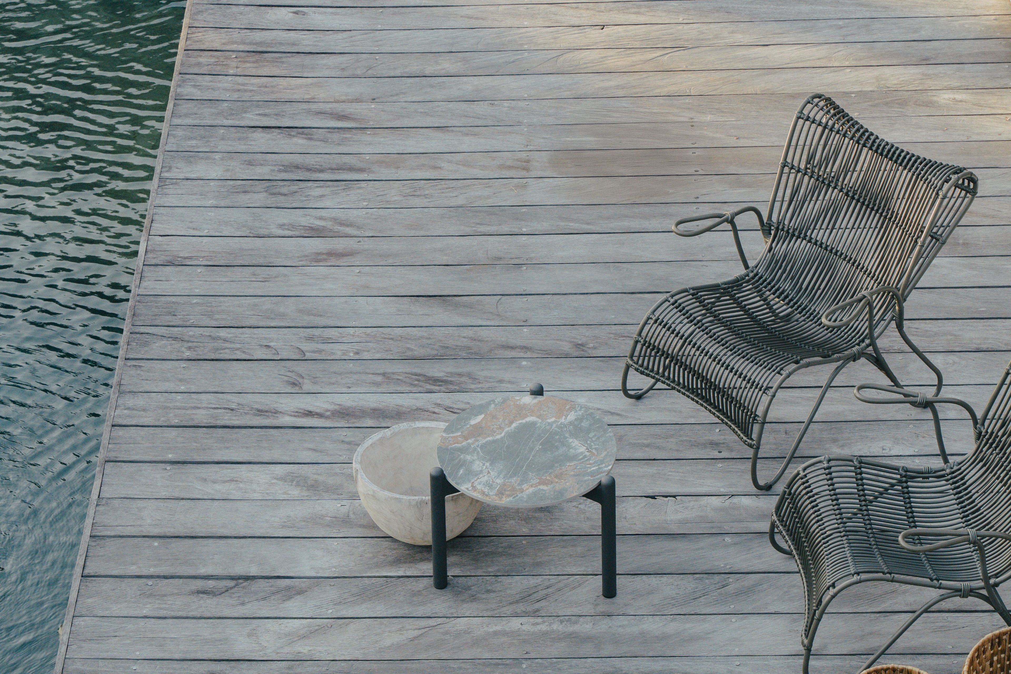 Алюминиевый круглый садовый столик cbdesign Stylo ARCH-00030116 - Вид №16