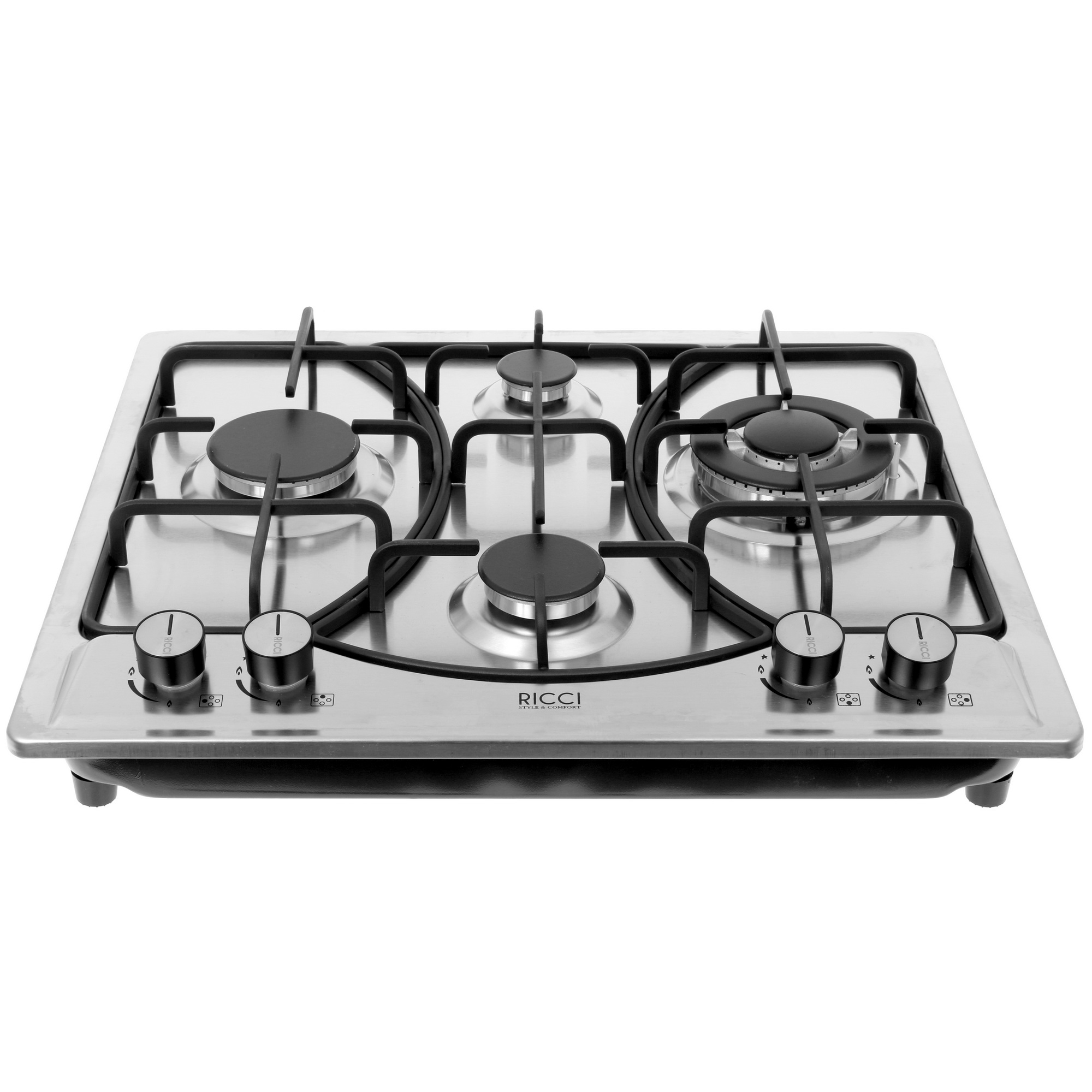 8164445 Газовая варочная поверхность Ricci HBS4510D STDN-0010709 - Вид №1