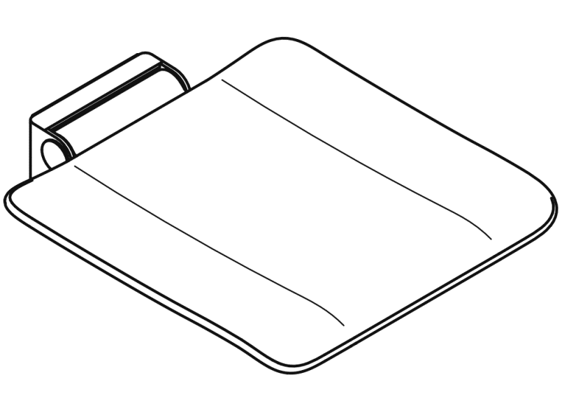 900.51.40160 Мобильное складное сиденье HEWI System 900 - Вид №6