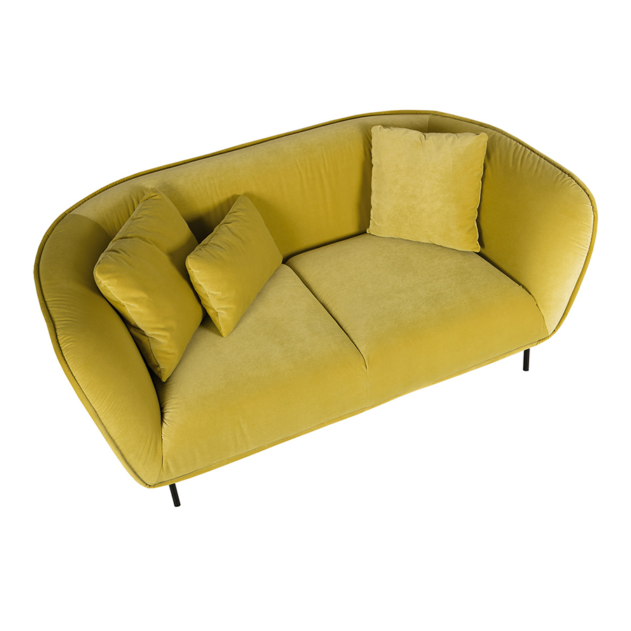 Двухместный диван MAJA лаймовый Sits S1392 - Вид №5