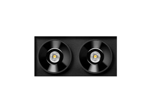 Несколько алюминиевых светодиодных утопленных прожекторов