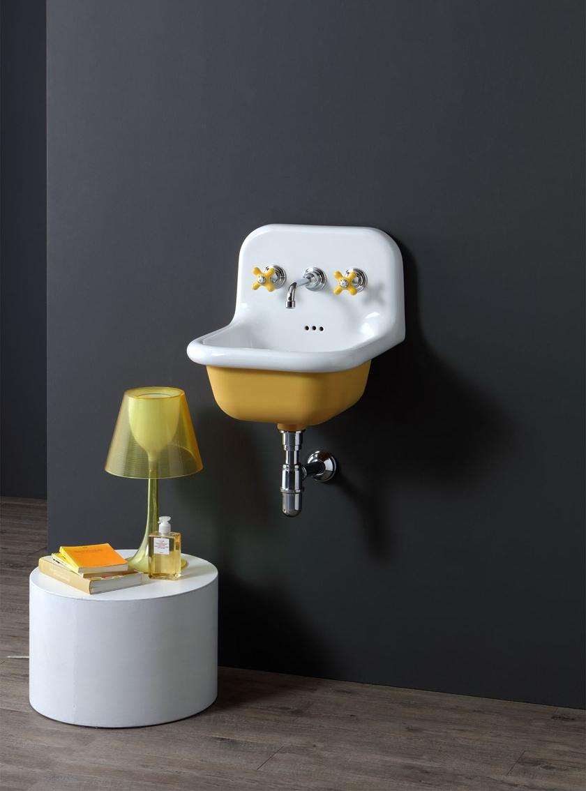 Tcl40b/40c/40dc Подвесная раковина настенная овальная BLEU PROVENCE Truecolors белая - Вид №1