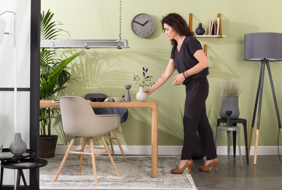 Кресло Albert Kuip темно-розовое Zuiver 1200134 - Вид №8