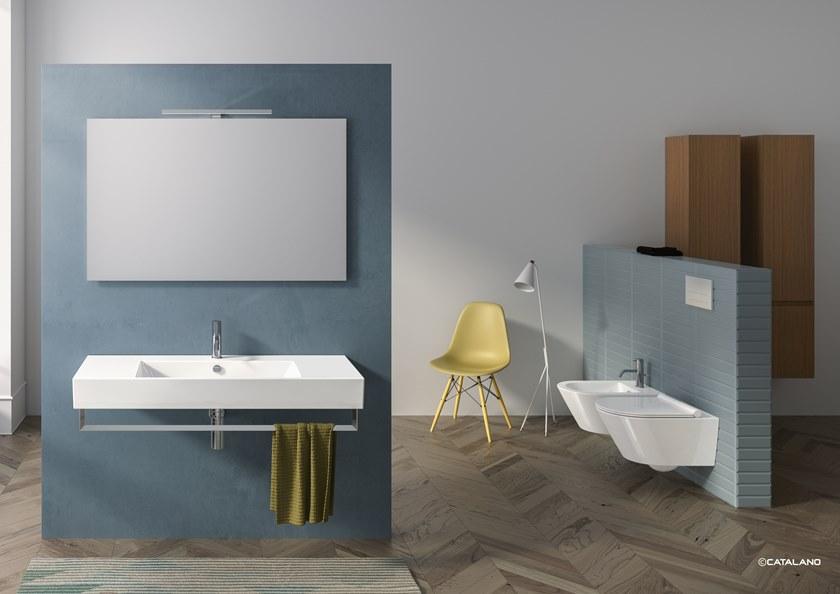 Накладная раковина на столешницу  овальная CERAMICA CATALANO Premium sun-id-1443070 - Вид №9