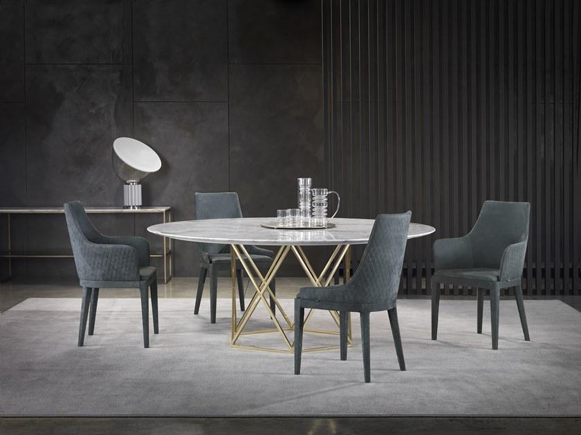 Marelli Кожаное кресло с подлокотниками Nicole sun-id-1426793 - Вид №4