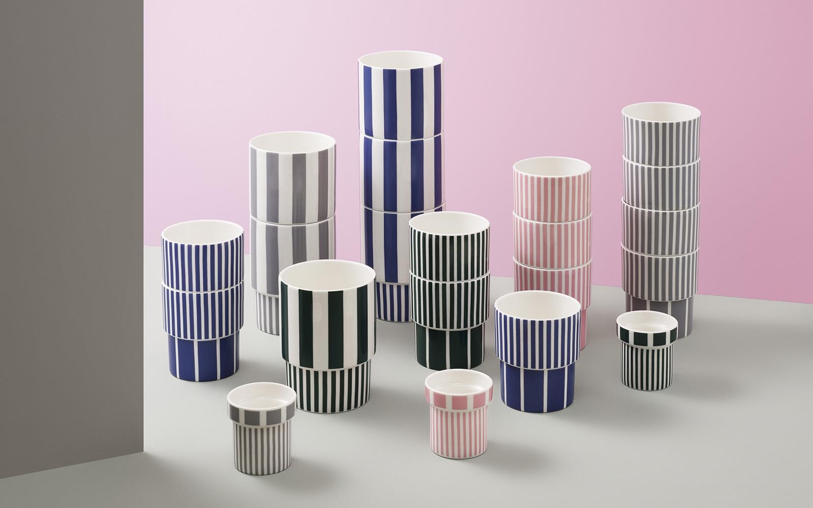 5001005 Чашка лолли 4 сл Metal Grey Normann Copenhagen  - Вид №1