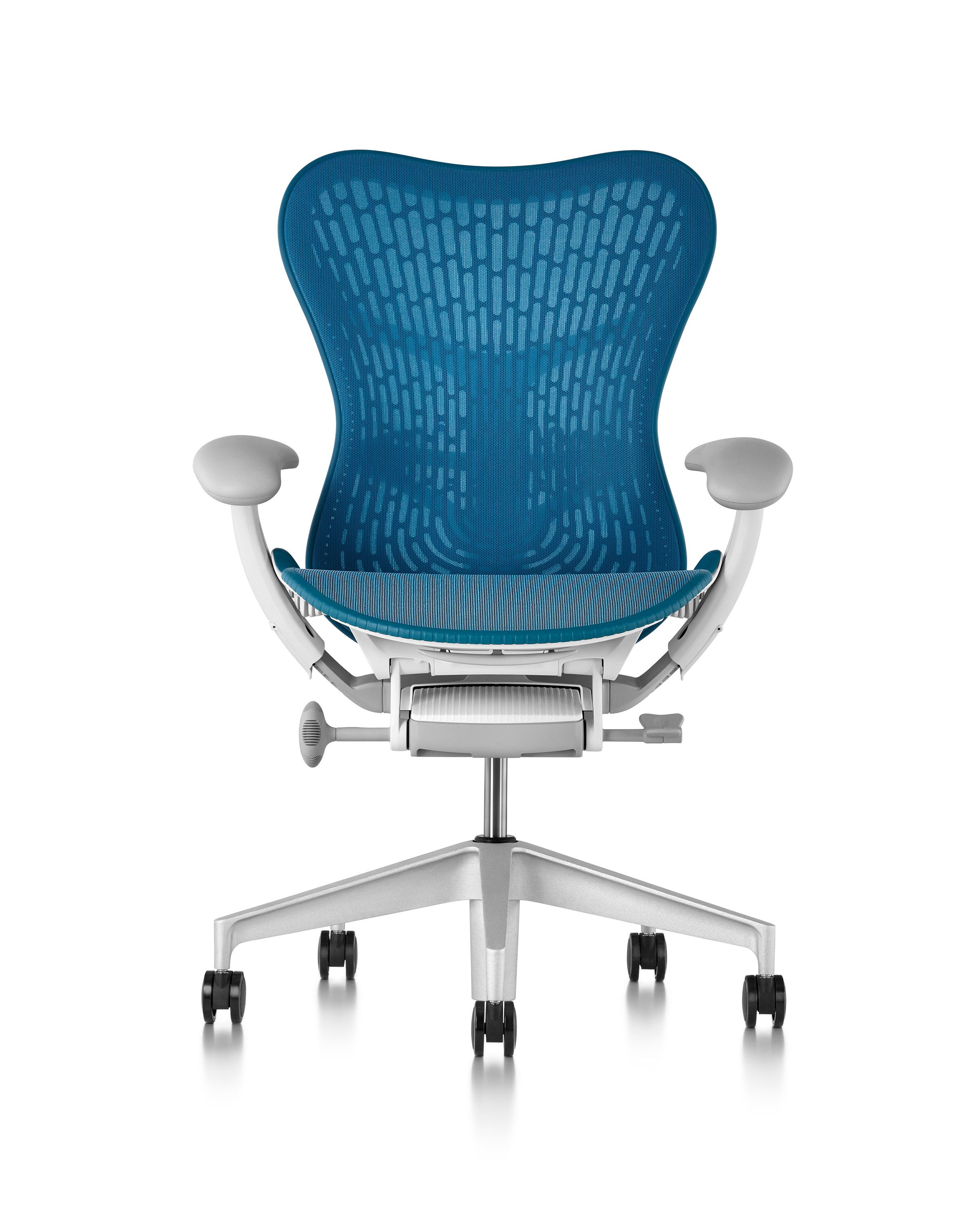 Эргономичное офисное кресло с вращающейся тканью Butterfly Herman Miller Mirra 2 ARCH-00092336 - Вид №103