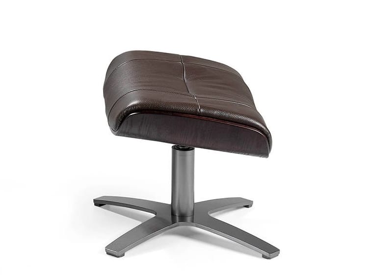 Кожаная мягкая поворотная спицевая подставка для ног Angel Cerda диван Trend ARCH-00001815 - Вид №1