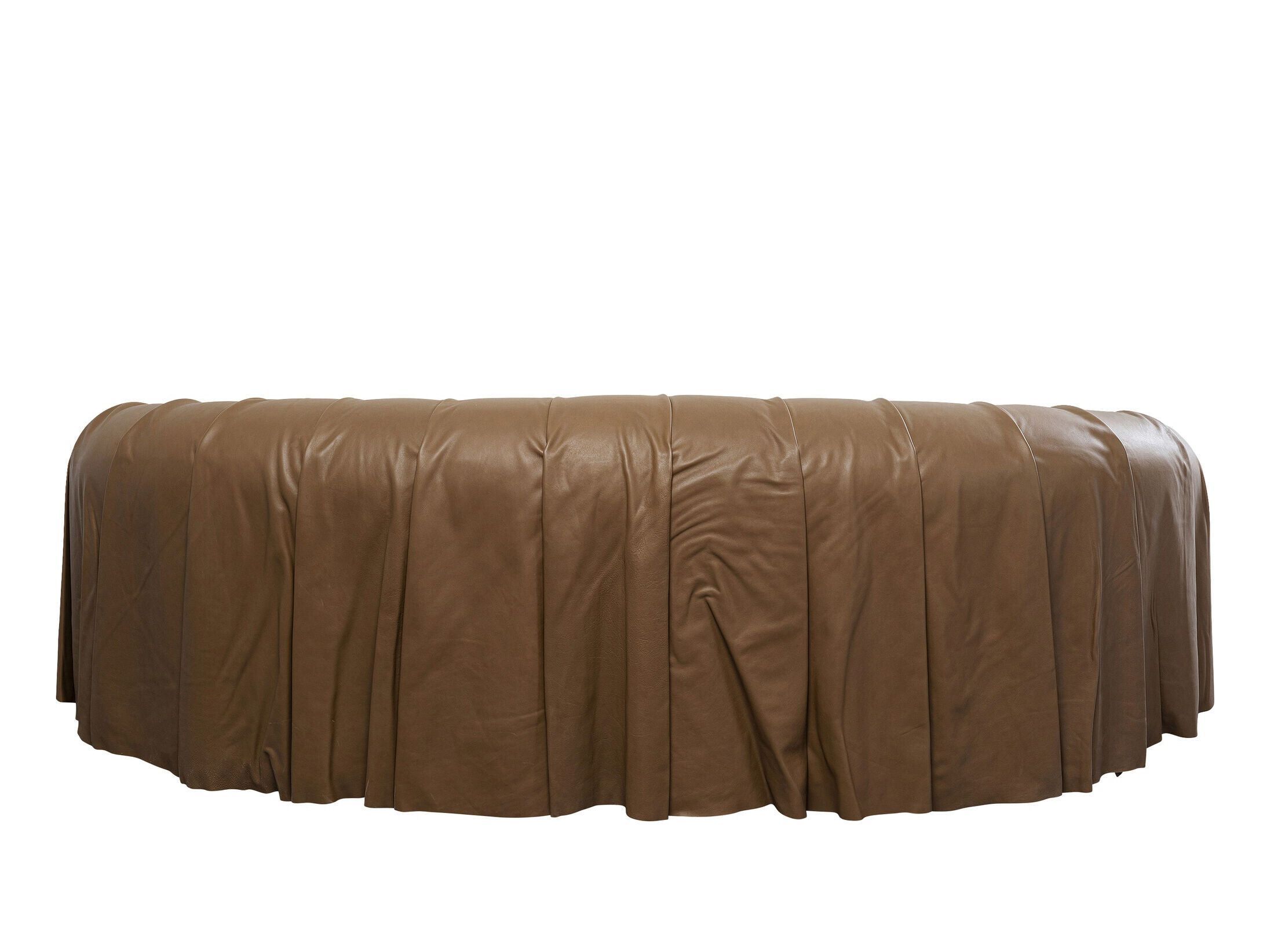 3-местный кожаный капитонный диван KARE Design DRAPES ARCH-00116329 - Вид №1