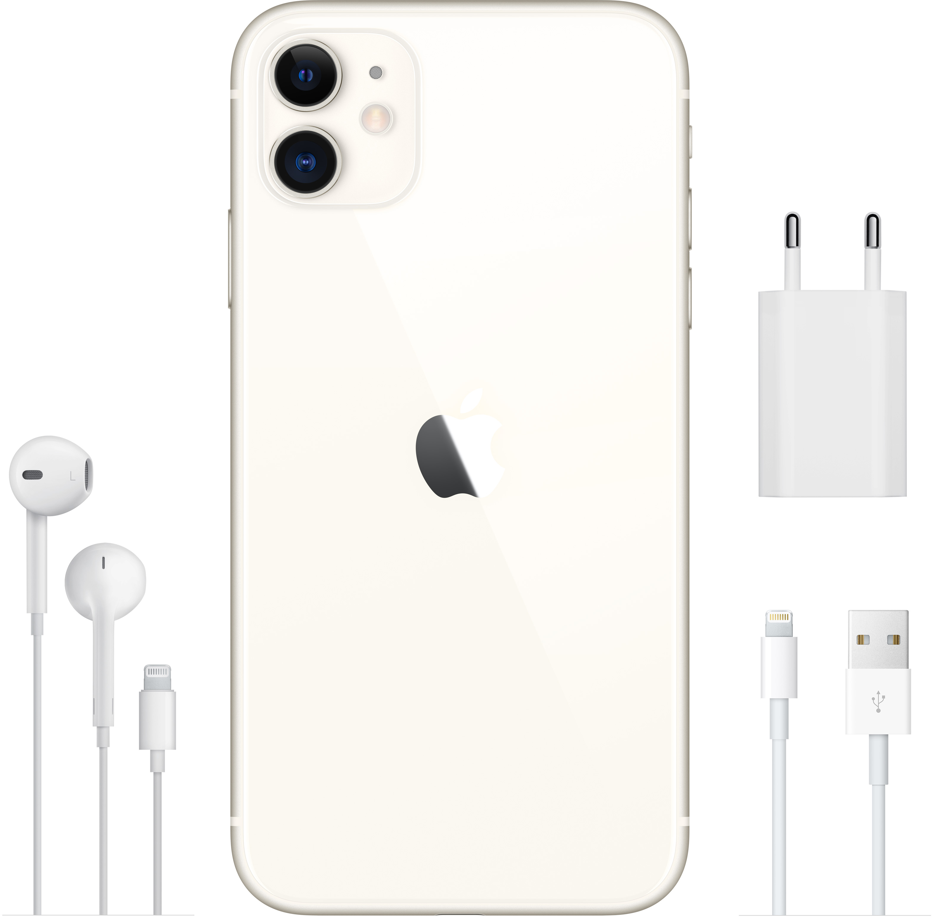 MWM22RU/A Iphone 11 128gb white Apple Santreyd  - Вид №5
