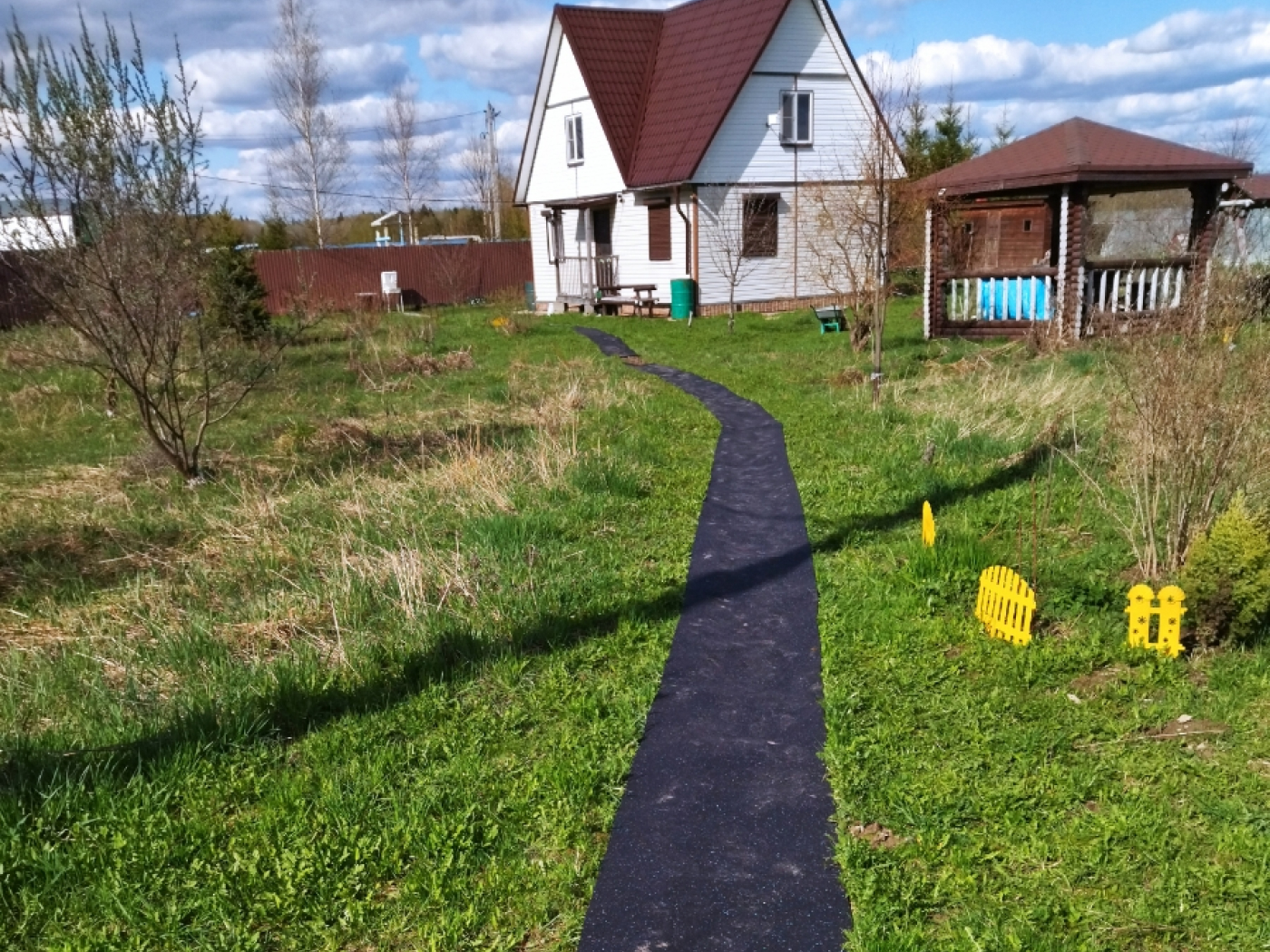 100.3.3AG.Bc Садовая дорожка резиновая Alegria garden  - Вид №6