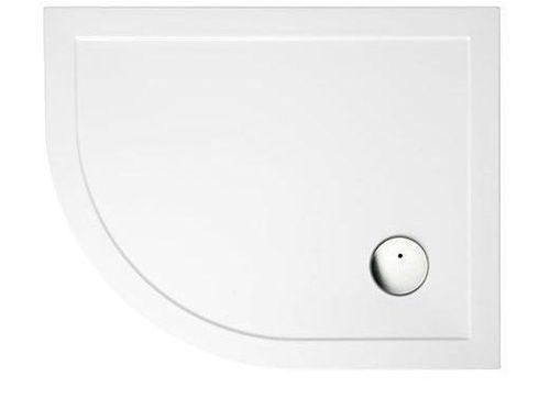 Закругленный угловой поддон 1000 x 800 мм левосторонний [Z1199] zamori Burlington Z1199, ZL3, ZP5, Z1205  - Вид №1