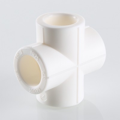 VTp.741.0.020 Фитинг полипропиленовый – крестовина Valtec 20 мм  - Вид №10