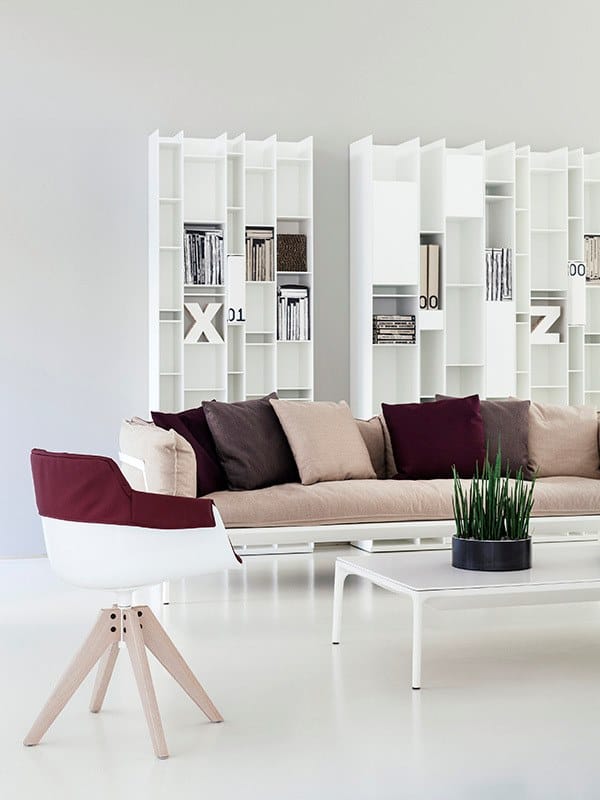 Секционная Книжная полка MDF Italia Random ARCH-00043945 - Вид №9