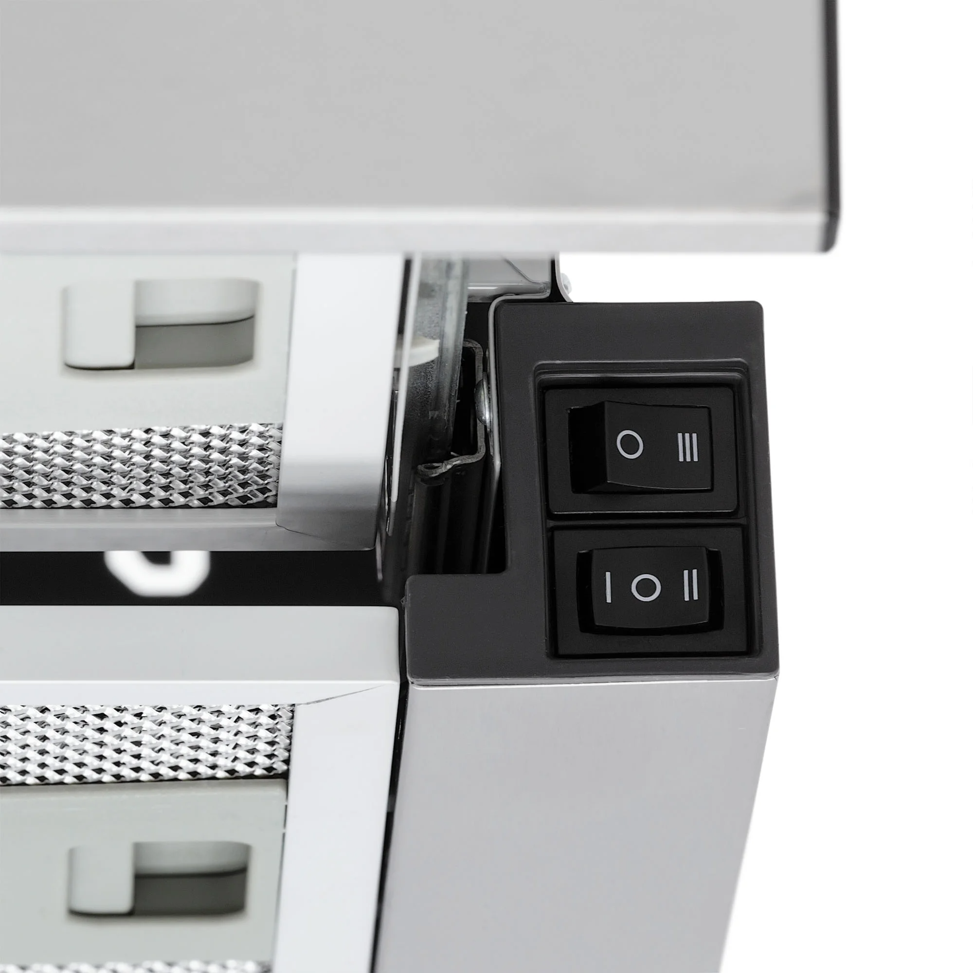 9063333 Вытяжка телескопическая KRONA KAMILLA T 600 INOX 2 motors серый/серый STDN-0019976 - Вид №9