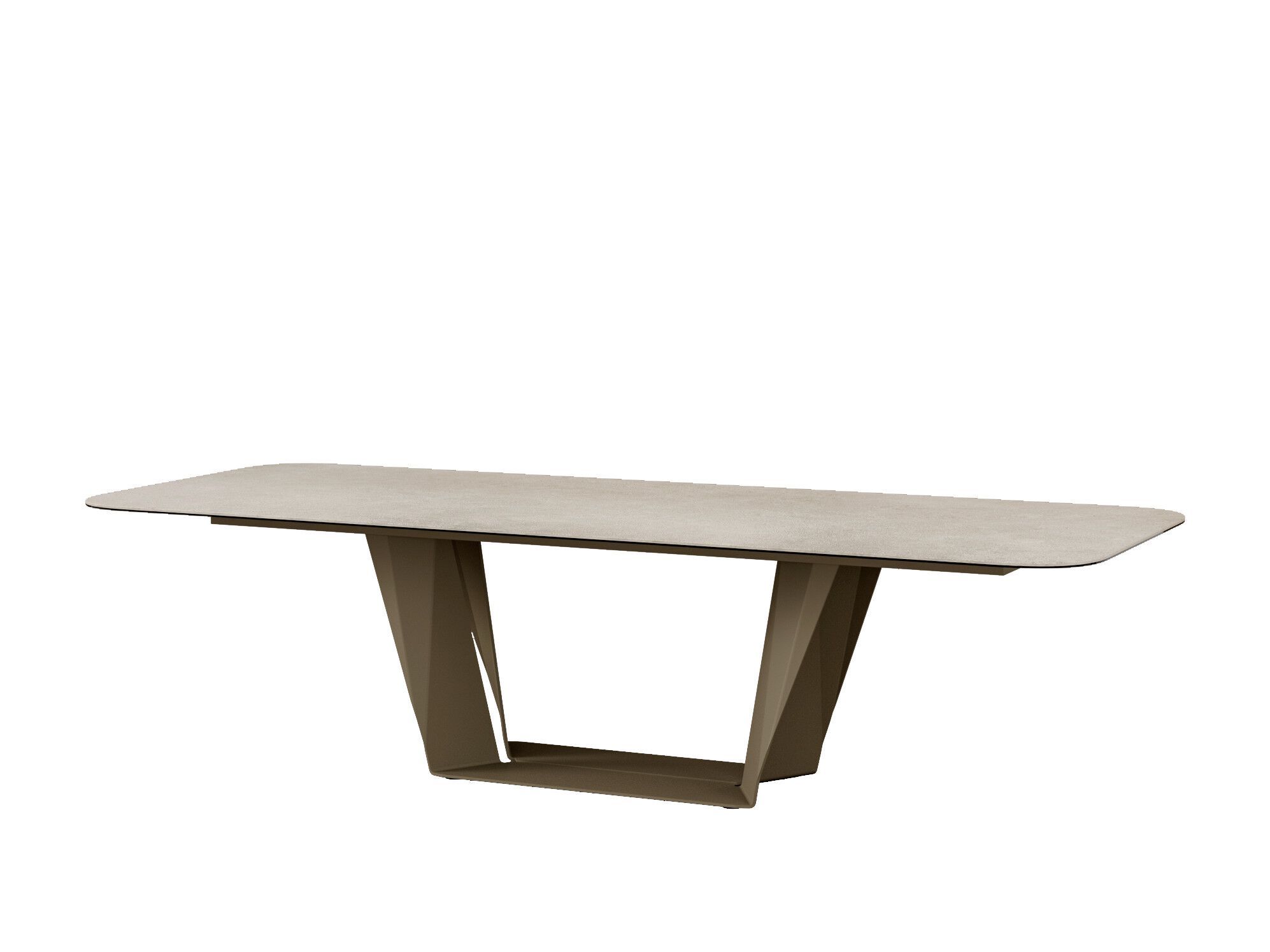 Прямоугольный керамический обеденный стол MOBLIBERICA Plec ARCH-00049523