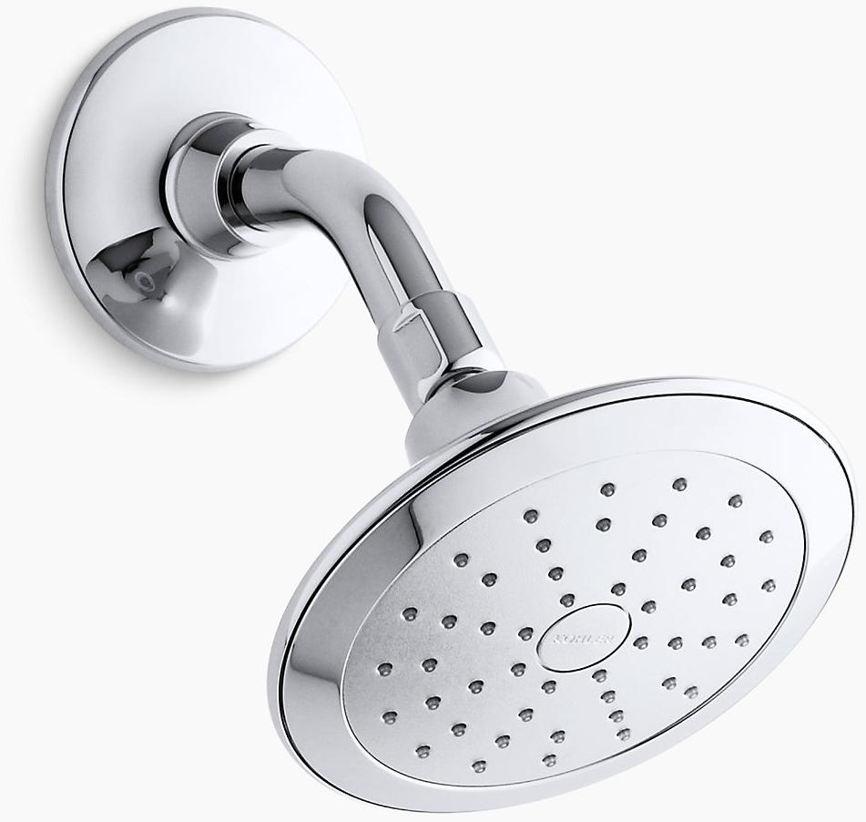 KOHLER Однофункциональная насадка для душа Alteo 1,75 галлона в минуту с технологией впуска воздуха Katalyst K-5240-G-BN  - Вид №1