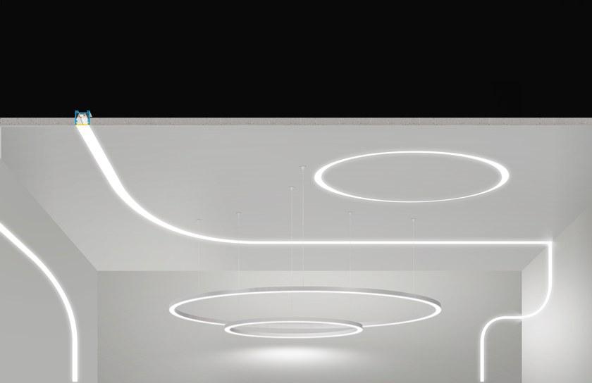 PANZERI Потолочный линейный осветительный профиль из экструдированного алюминия для светодиодных модулей Brooklyn sun-id-1458030 - Вид №2