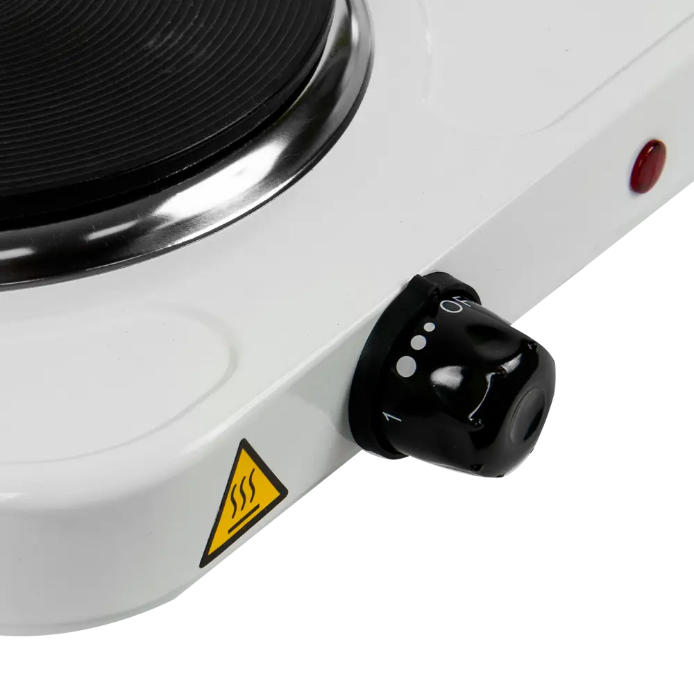 Плитка электрическая настольная ORE CM30I 48x7.5x24 см 2 конфорки чугун цвет белый STLM-2017502 - Вид №4