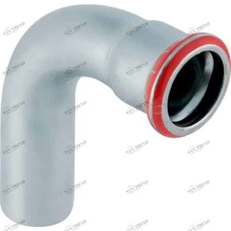 GEBERIT 20702 Отвод Geberit Mapress из углеродистой стали, с гладким концевиком 