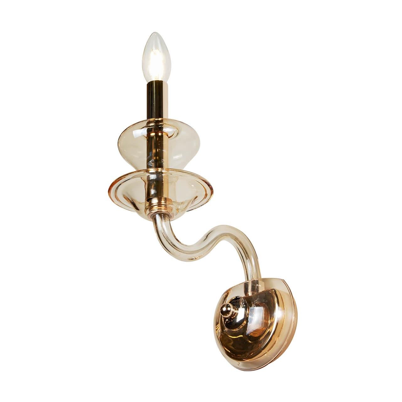 Бра настенное бежевое шампань iLamp Mercury W9448-1 ILAMP MERCURY 00-3949144 Бежевый;золото - Вид №2