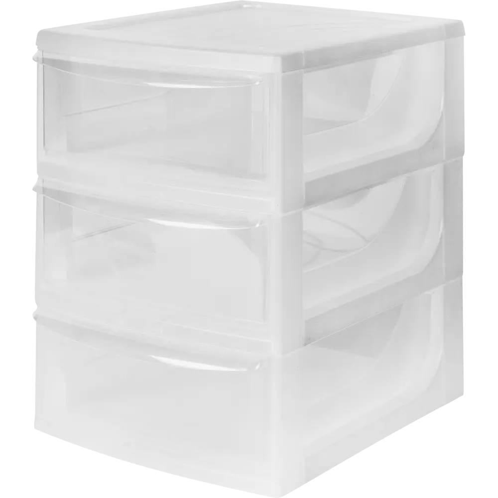 ECONOVA Органайзер настольный A5 с тремя прозрачными ящиками 82175734 STLM-0021202 - Вид №1