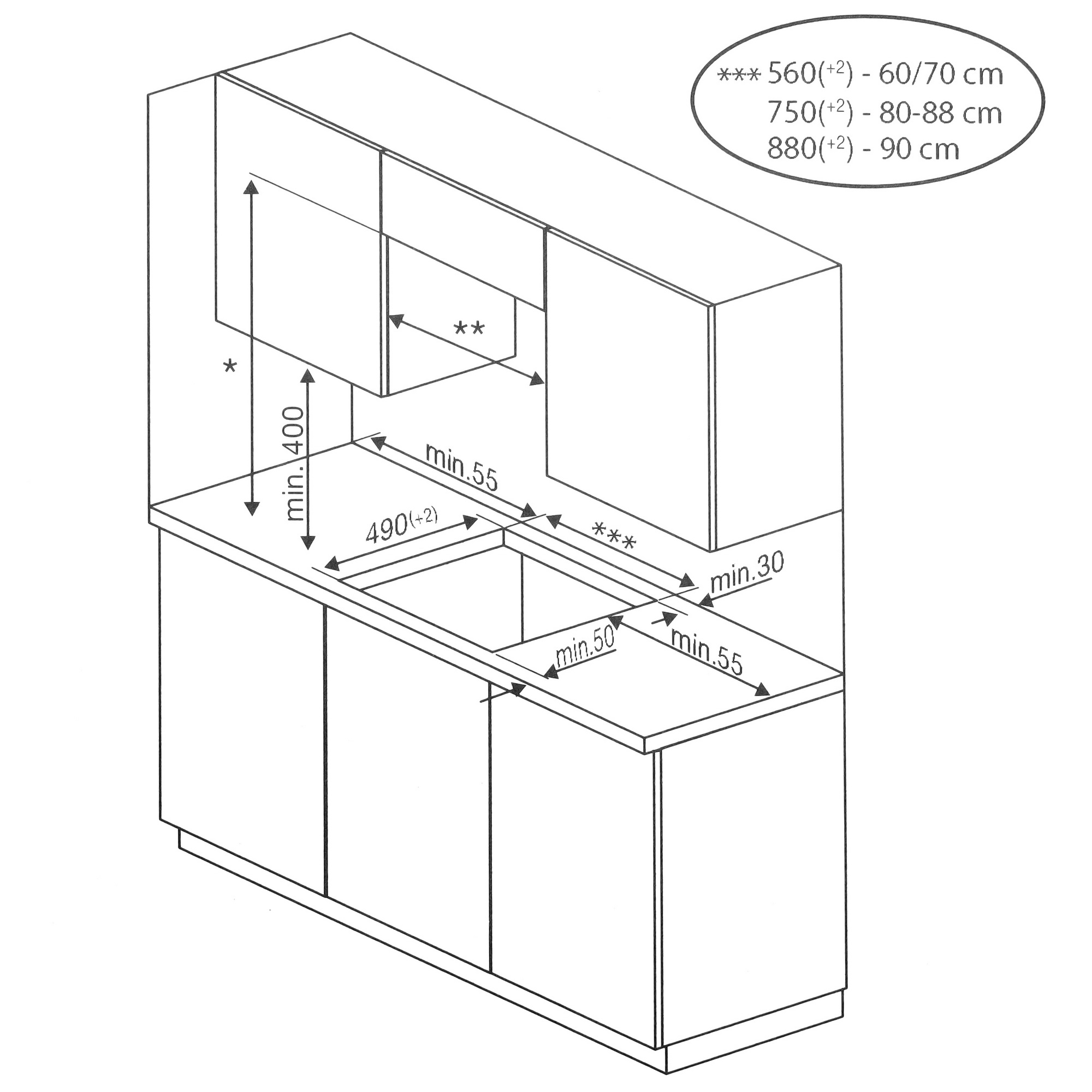 9106618 Индукционная варочная поверхность Hotpoint HB 2560S BF STDN-0098476 - Вид №6