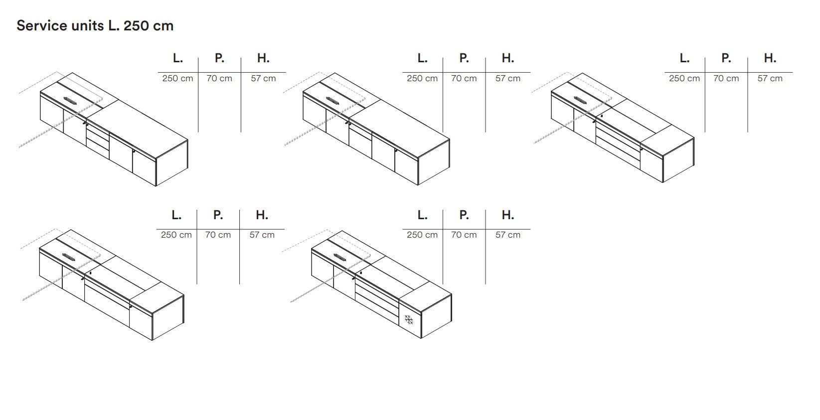 Деревянный секционный стол FREZZA Ono ARCH-00116695 - Вид №5
