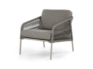 Алюминиевый садовый стул с подлокотниками