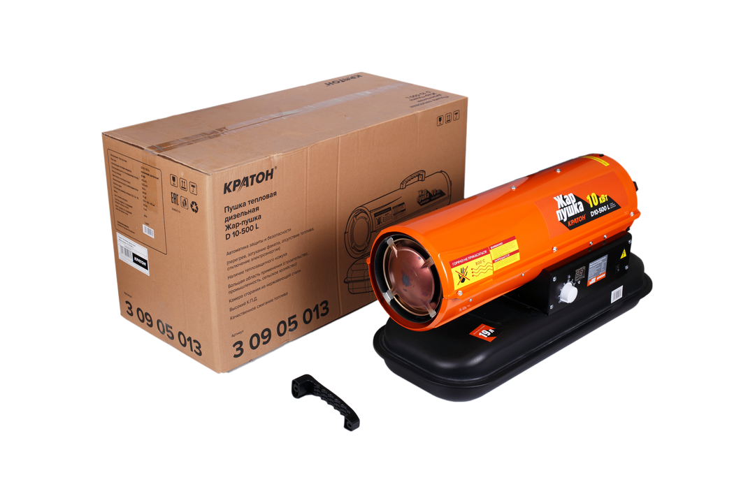 9163624 Тепловая пушка дизельная Кратон Жар-пушка D 10-500 L STDN-0092605 - Вид №5