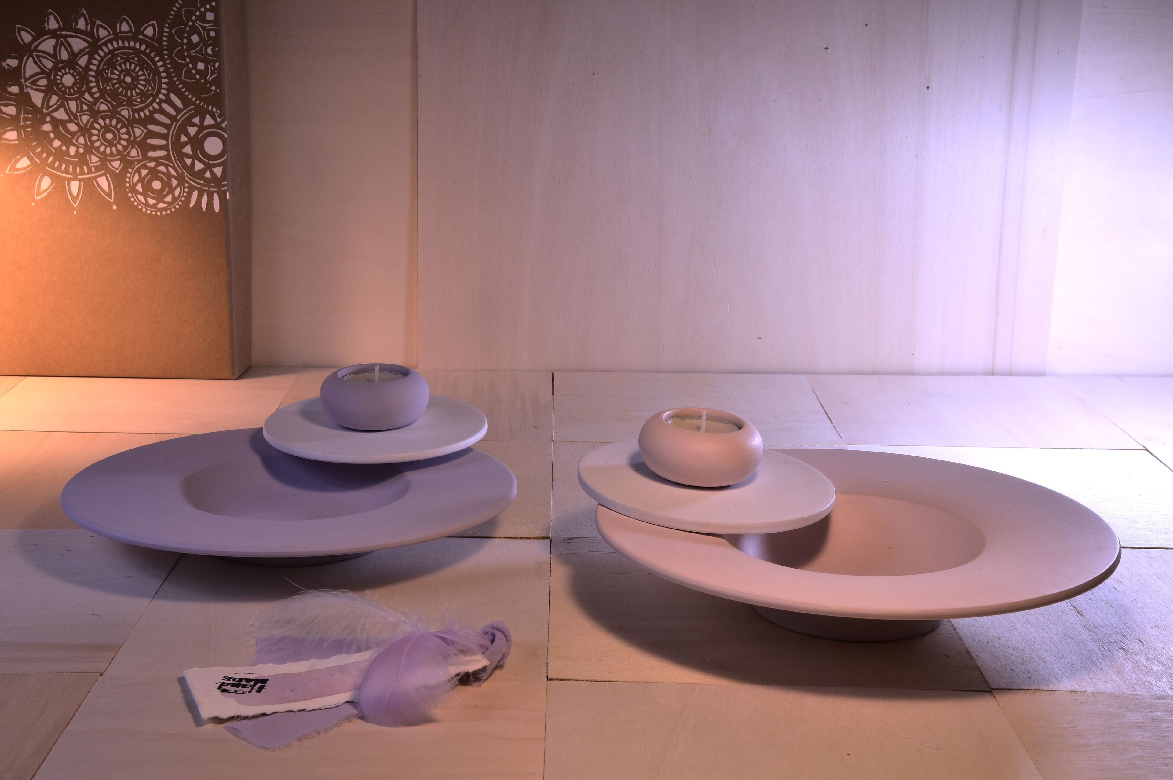 Матовый глазурованный керамический подсвечник Muse dell’Abitare огонь ARCH-00032038 - Вид №7