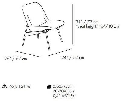 Mambo Unlimited Ideas Кресло из ткани Chiado sun-id-1371754 - Вид №4