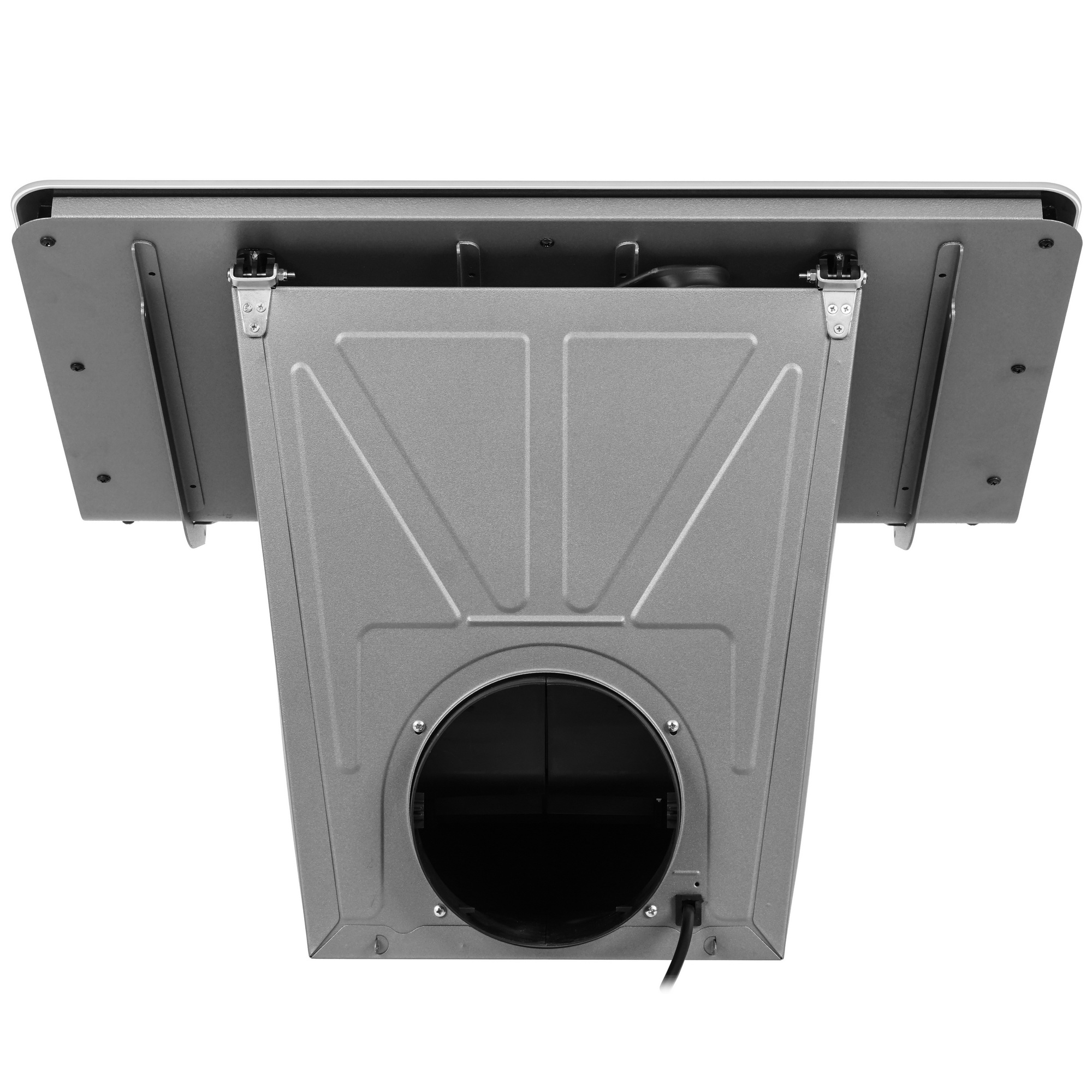 9054734 Вытяжка наклонная KRONA SATURN 600 DN 4S белый/белый, серебристый STDN-0039405 - Вид №5