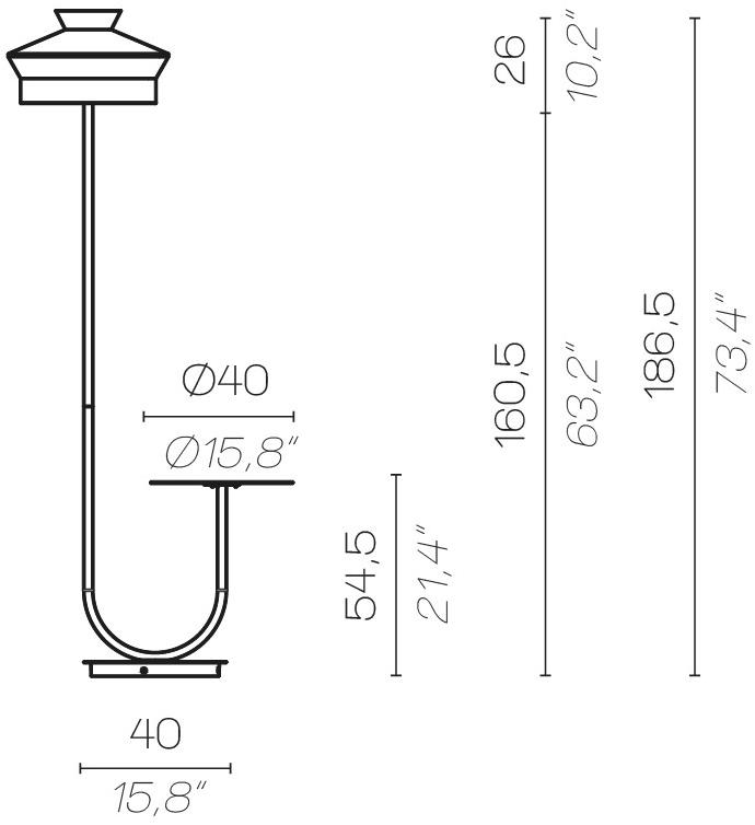 Contardi Светодиодный напольный светильник Promo outdoor 2020 sun-id-1352607 - Вид №11