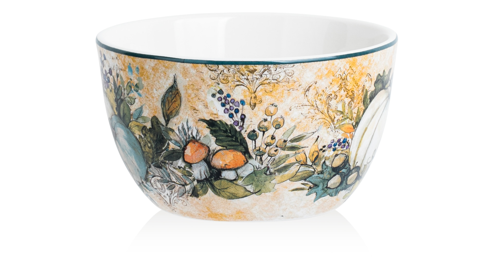 10661507 Certified International Салатник индивидуальный Certified Int. Осенняя пора. Тыквы 13см, керамика Керамика  - Вид №1