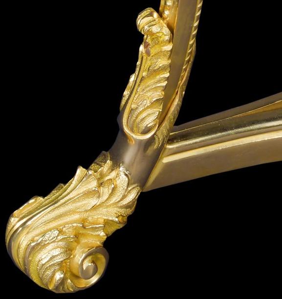 Tisserant Высокий круглый мраморный журнальный столик sun-id-1377471 - Вид №2