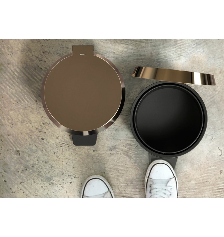 FROST Контейнер для педалей 550 » черный / медь Нержавеющая сталь Черный / медь N3003-CB  - Вид №2