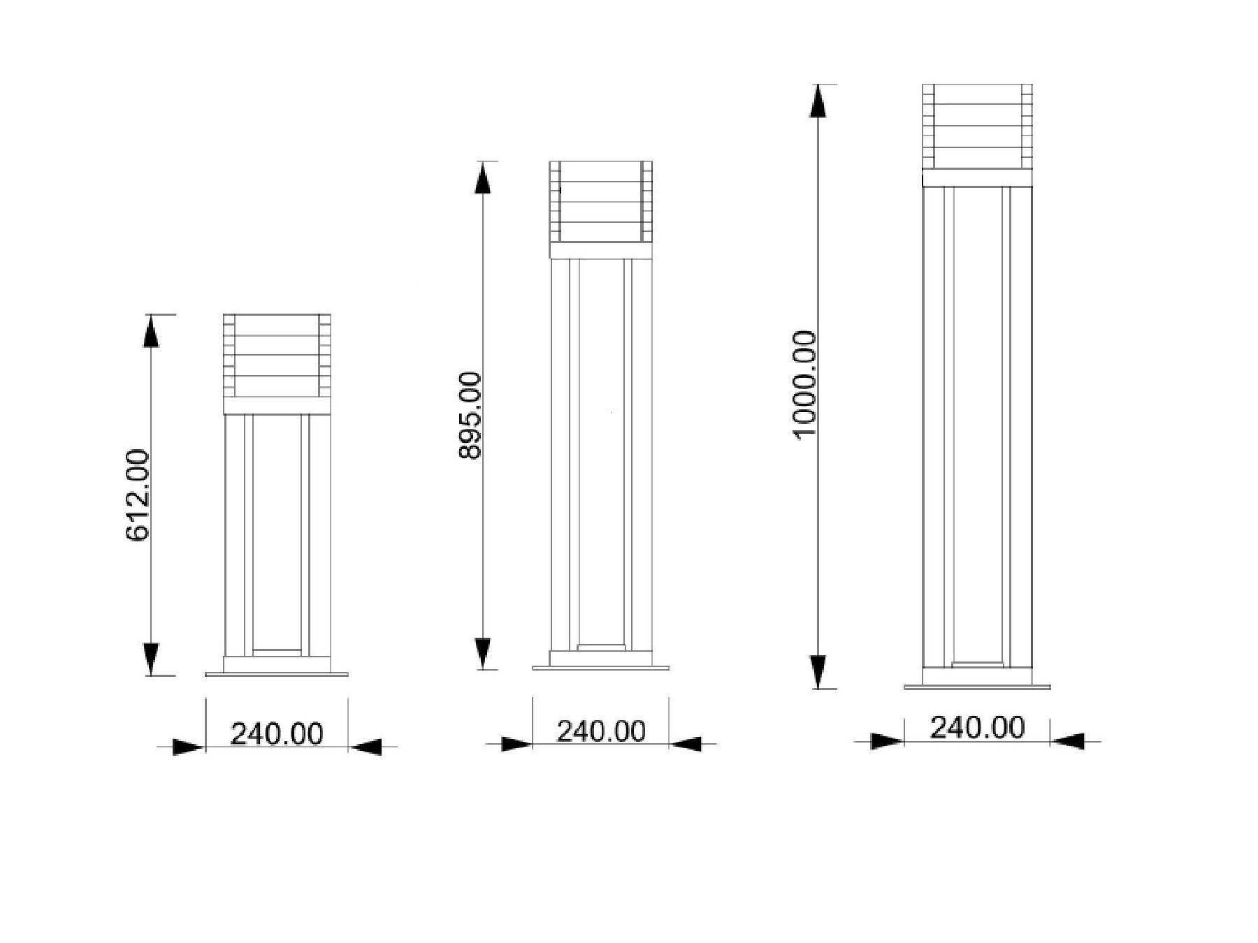 Деревянный светодиодный торшер Lampex Italiana Fysi ARCH-00008965 - Вид №1