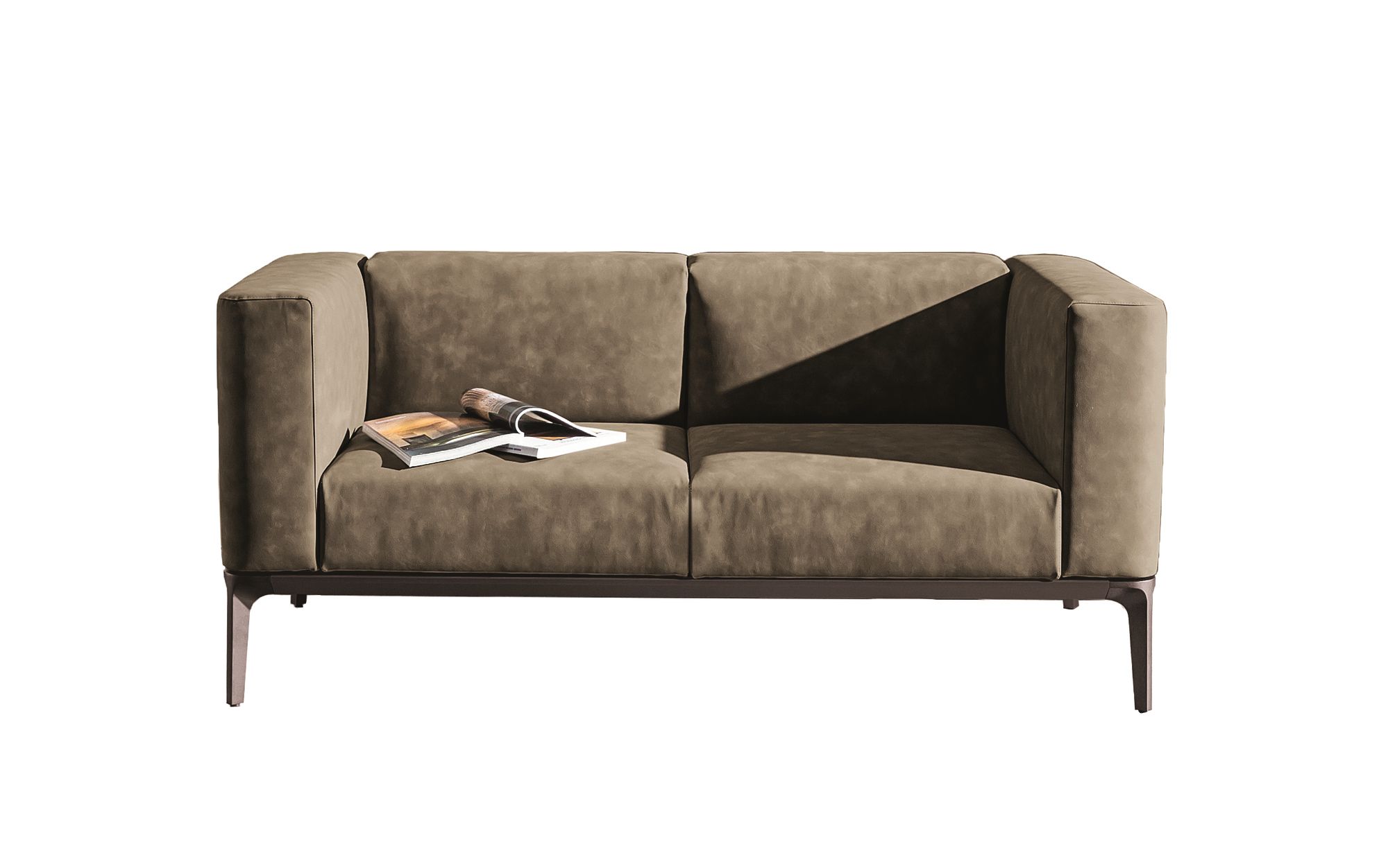 2-местный кожаный диван Sovet Italia тонкий ARCH-00107927 - Вид №2