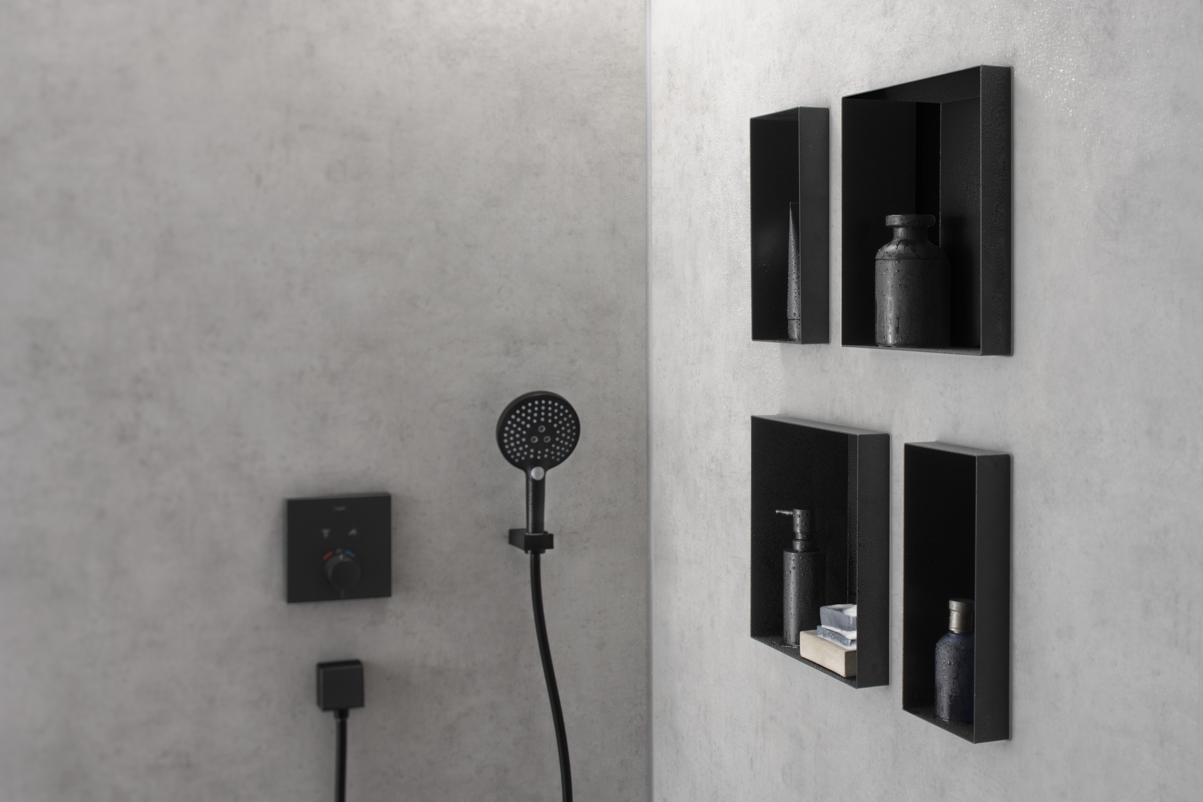 56070800 XtraStoris Minimalistic Wall безрамная ниша 300/150/100 Hansgrohe  - Вид №1