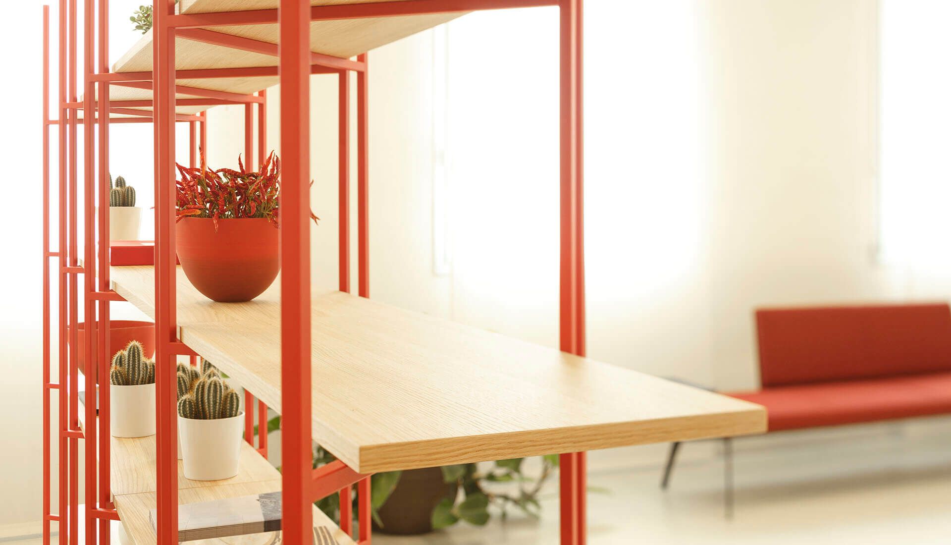 Отдельно стоящий секционный книжный шкаф True Design Ethrio ARCH-00057073 - Вид №6