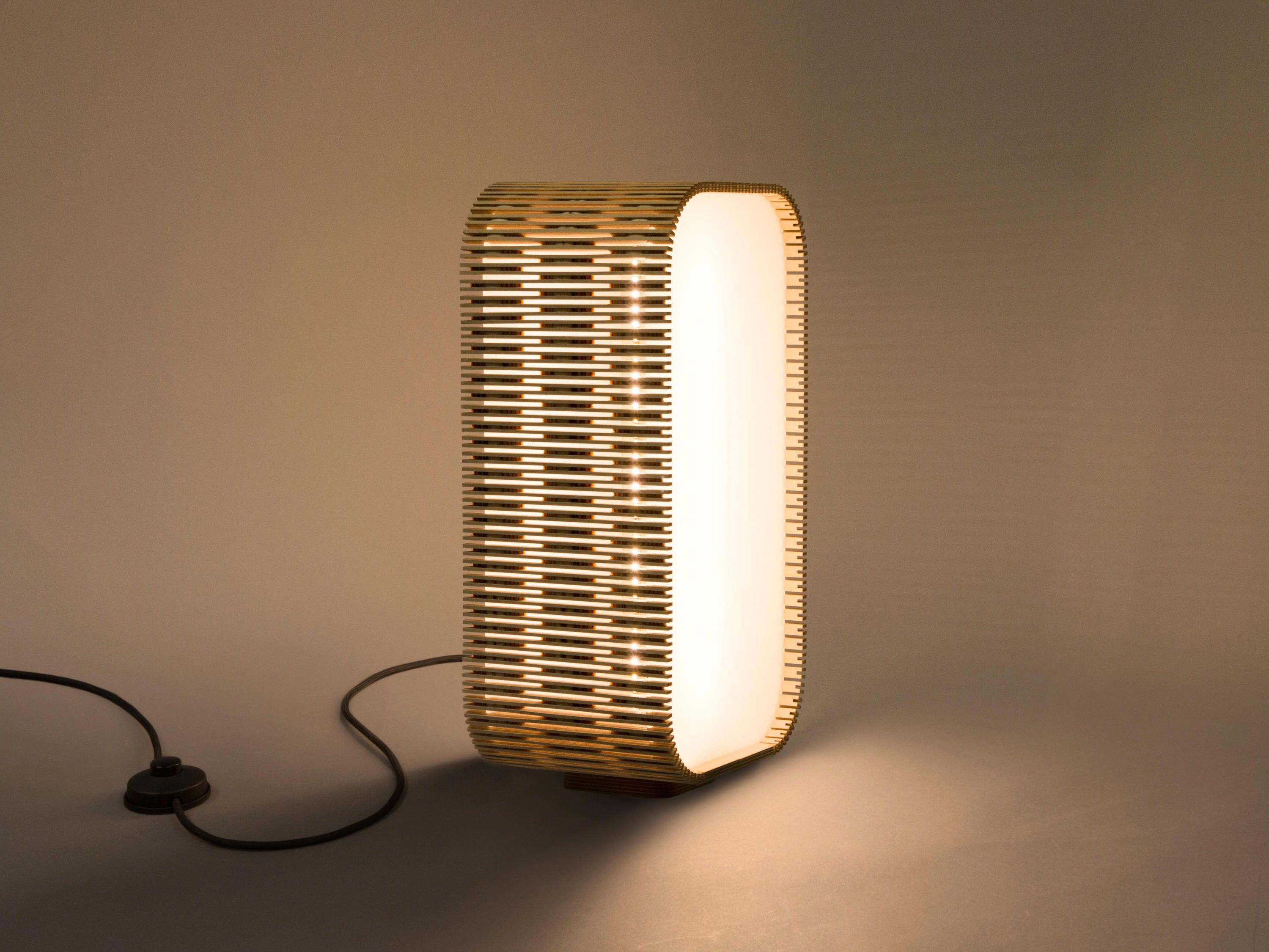 Деревянная светодиодная настольная лампа dukta Lumbra ARCH-00060256 - Вид №1